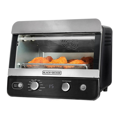 BLACK DECKER CrispnBake TOD6020B use and care manual BLACK DECKER CrispnBake TOD6020B use and care manual