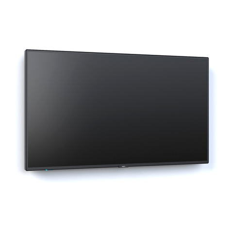 NEC MultiSync P435 user manual
