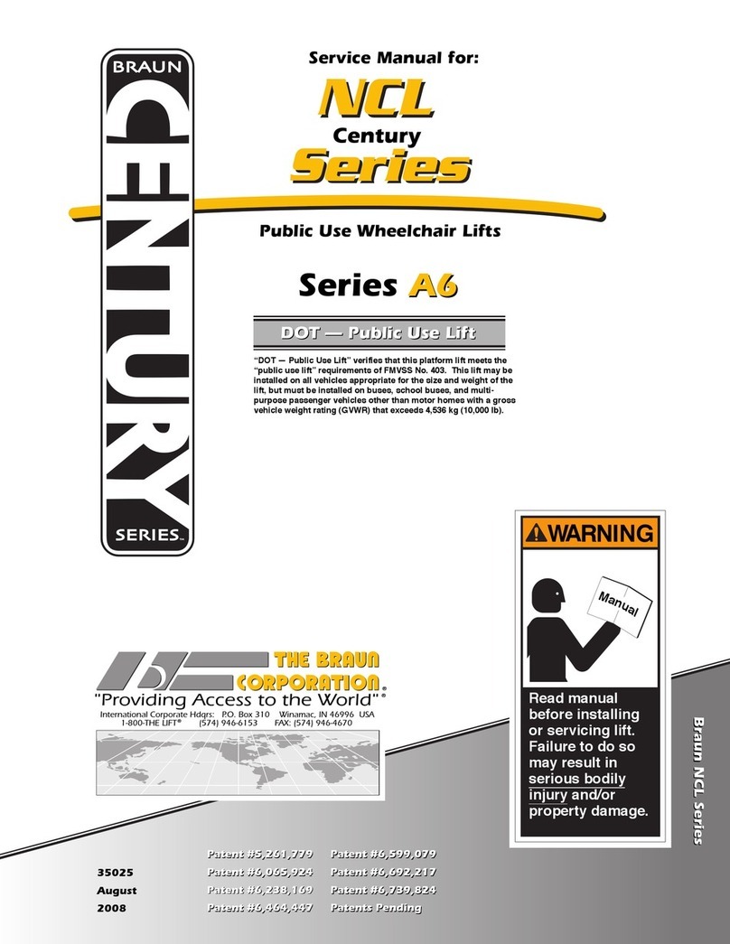 Braun Century NCL Series User manual