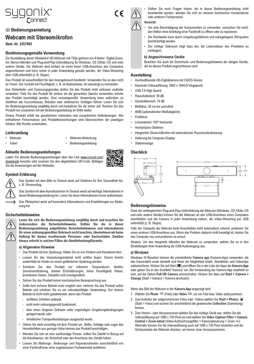 Sygonix 2357965 operating instructions