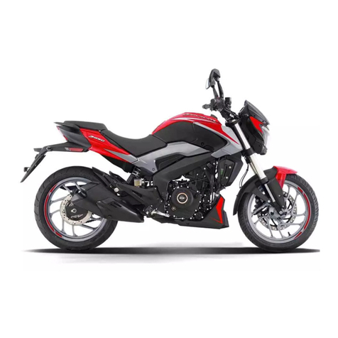 Bajaj Dominar 250 BS VI User manual