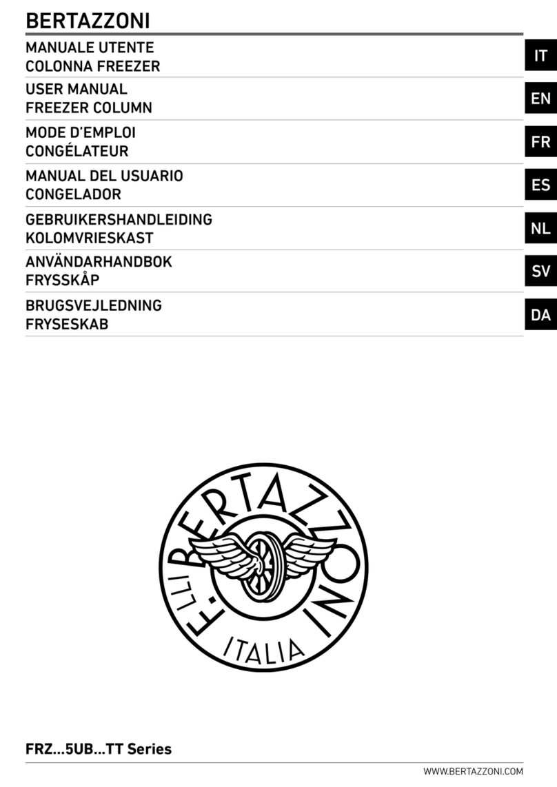 Bertazzoni FRZ 5UB TT Series user manual