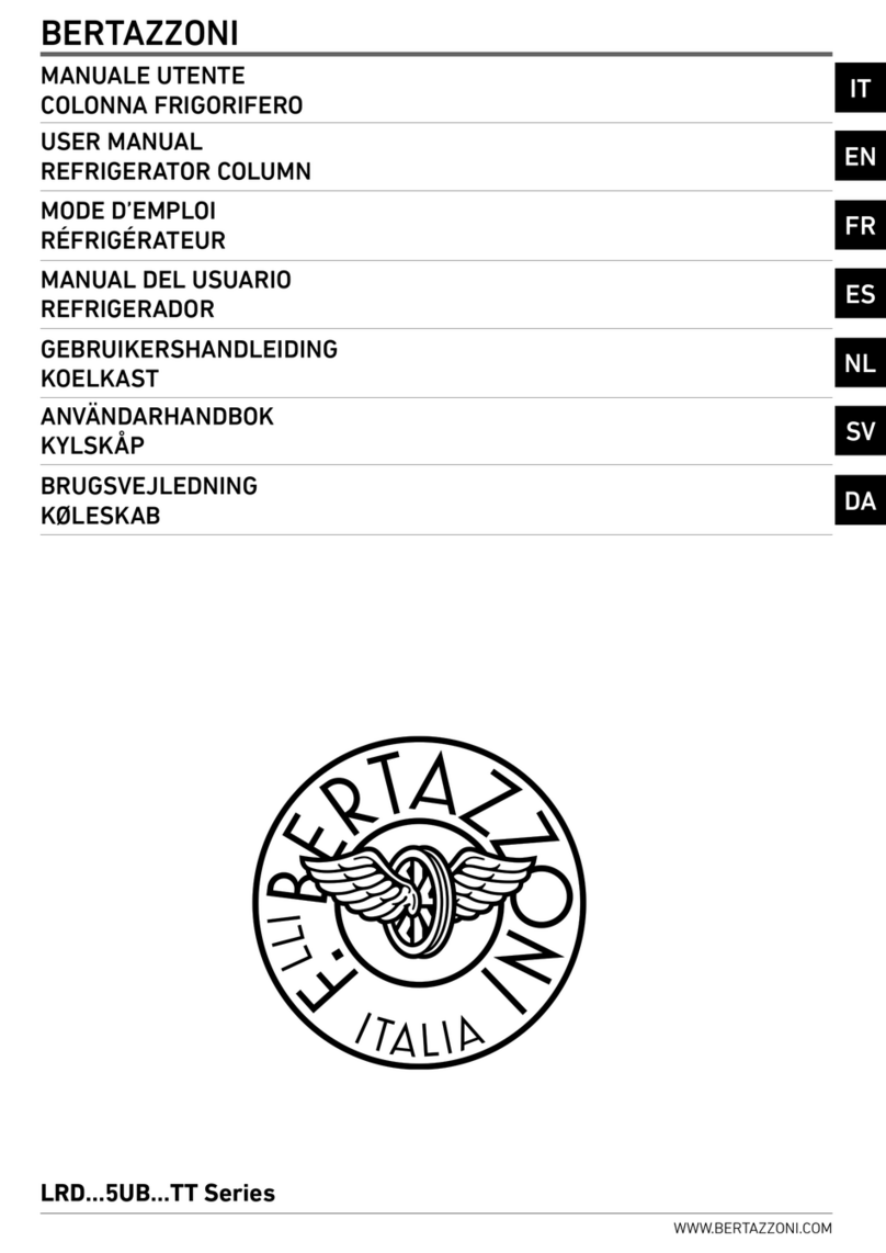 Bertazzoni LRD 5UB TT Series User manual