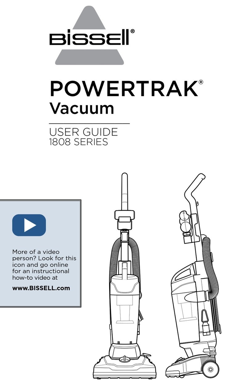 Bissell POWERTRAK 1808 Series user guide