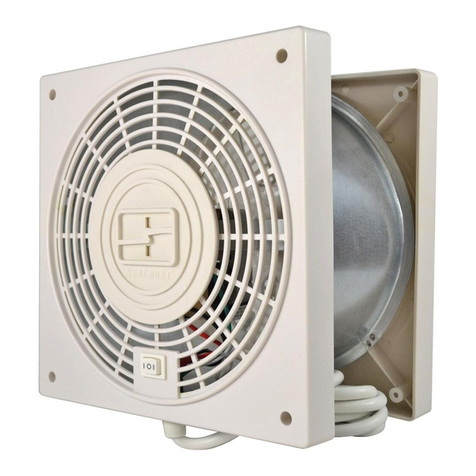 Suncourt THRUWALL TW408 User manual