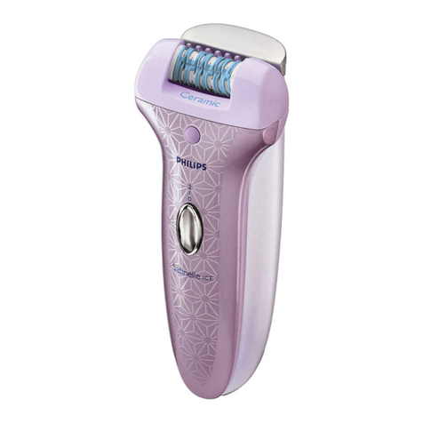 Philips Satinelle ICE HP6492 User manual