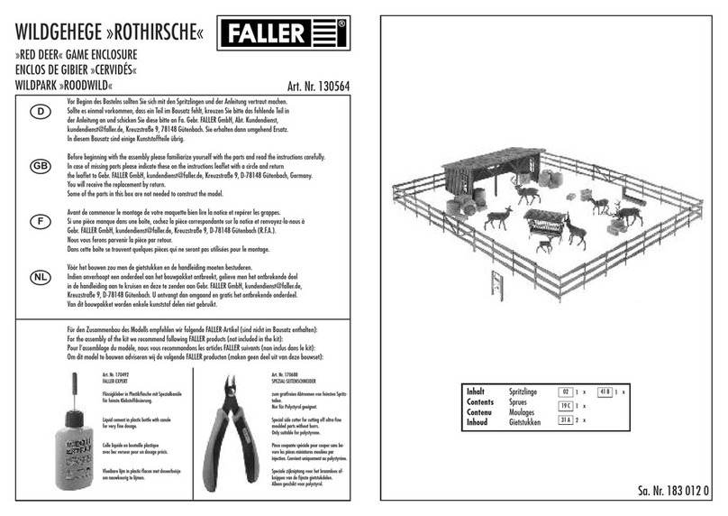 Faller 130564 manual