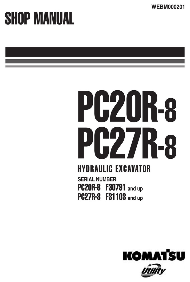 Komatsu PC20R-8 Shop Manual
