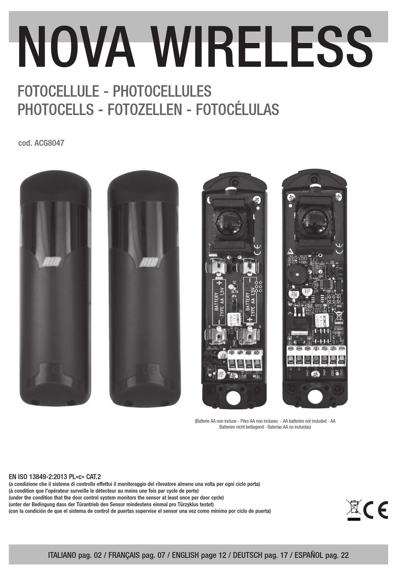 RIB NOVA WIRELESS manual