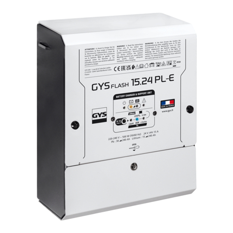 GYS GYSFLASH 15.24 PL-E manual