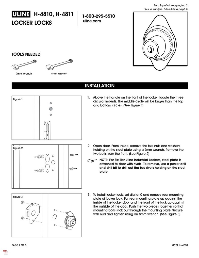 U-Line H-4810 User manual