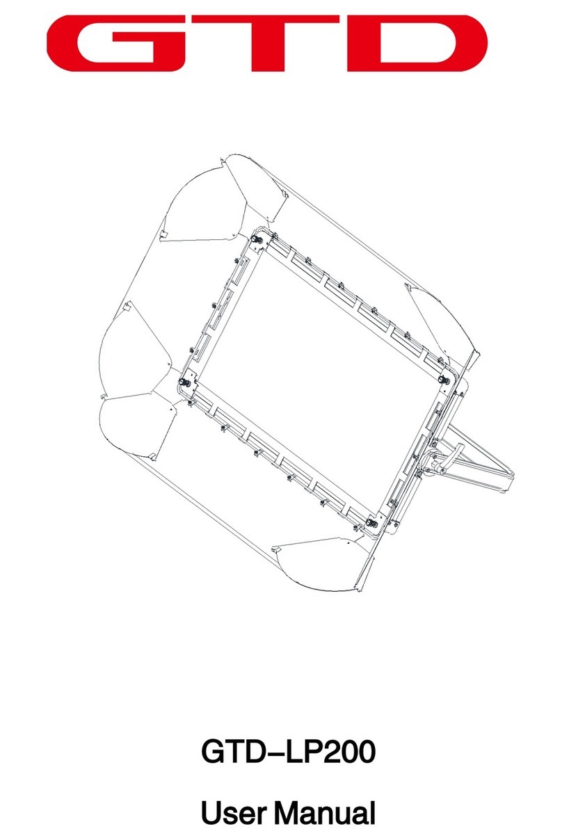 GTD GTD-LP200 user manual