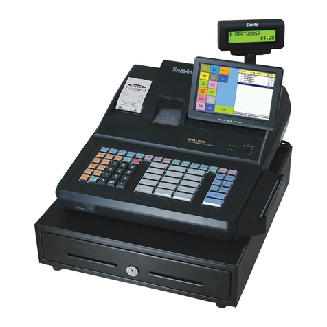 Sam4s SPS-520 Basic operations