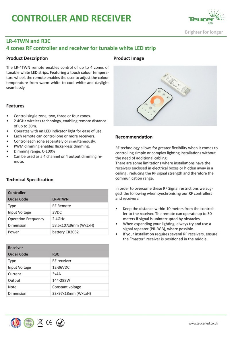 TEUCER LR-4TWN User manual