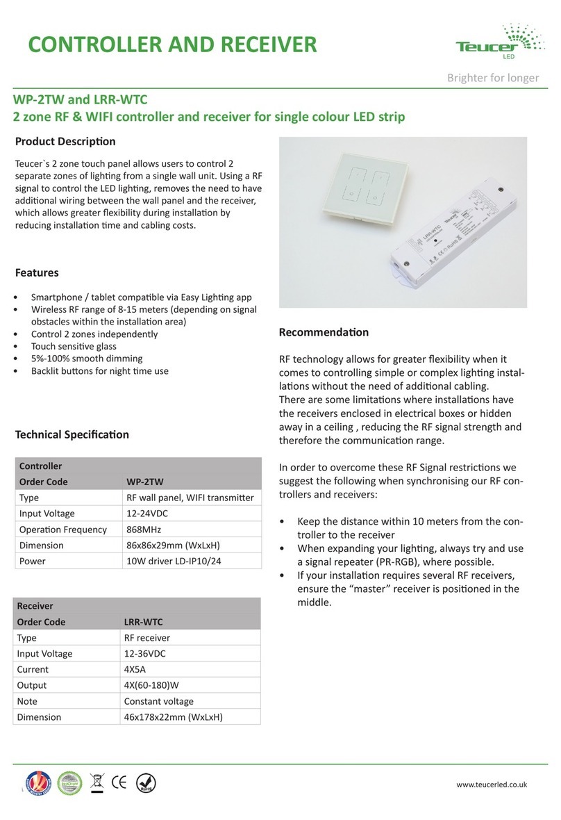 TEUCER WP-2TW User manual