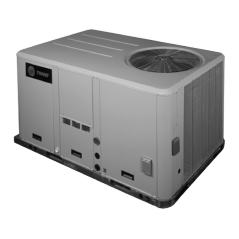 Trane Precedent YZC036E Installation and operating instructions