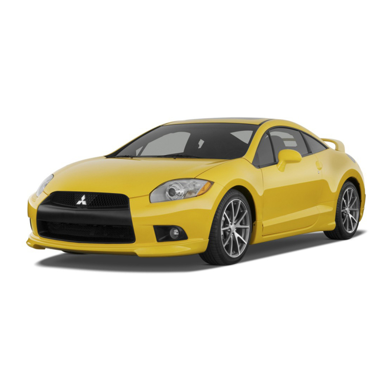 Mitsubishi ECLIPSE User manual Mitsubishi ECLIPSE User manual