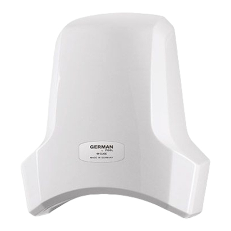 German pool HDD-1000 user manual