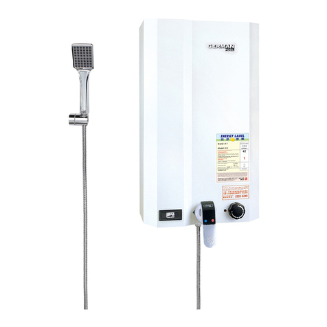 German pool GPNB Series user manual