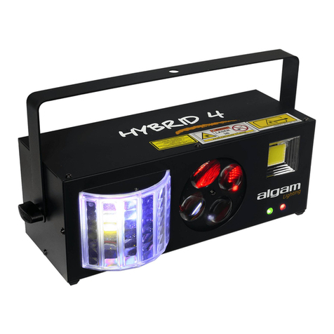 Algam Lighting HYBRID 4 User manual
