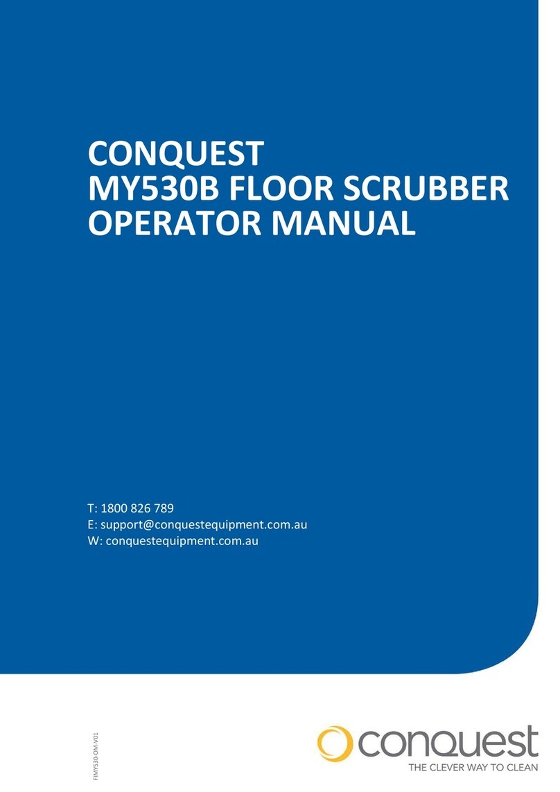 CONQUEST MY530B Operator's manual