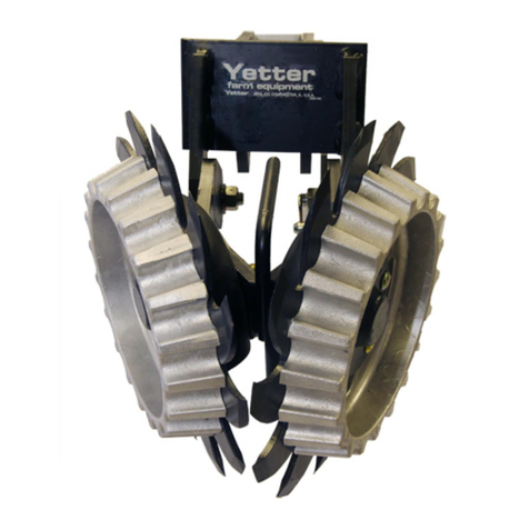 Yetter NARROW ROW User manual