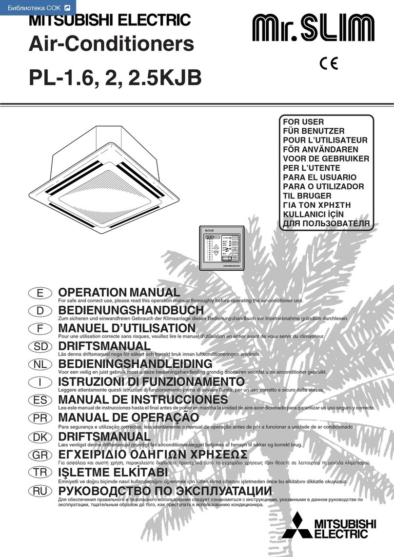 Mitsubishi Electric PL-1.6KJB User manual Mitsubishi Electric PL-1.6KJB User manual