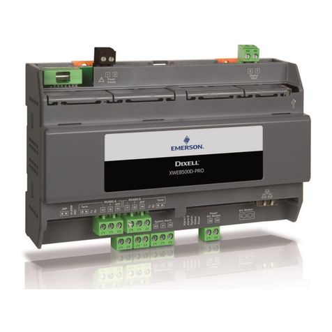Emerson XWEB300D Installing and operating instructions Emerson XWEB300D Installing and operating instructions
