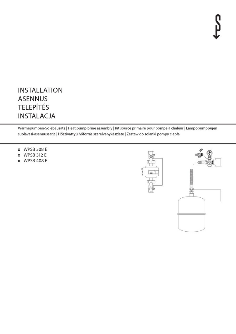 STIEBEL ELTRON WPSB 308 E User manual