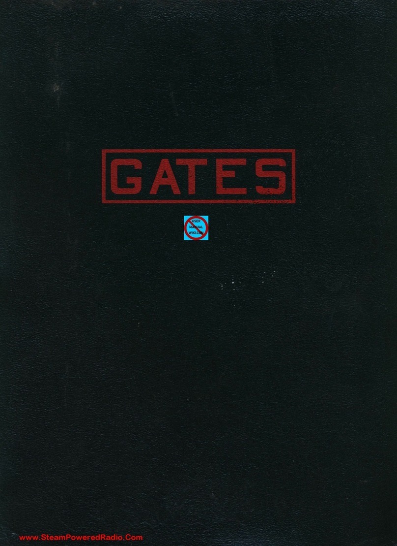 Gates BC-1T Instruction Manual