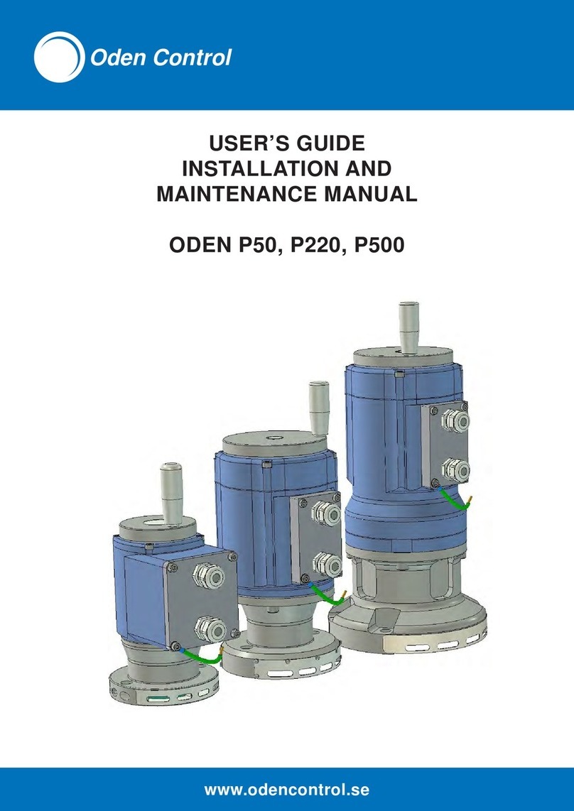 Oden Control P50 user guide