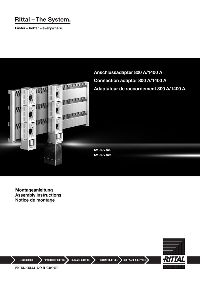 Rittal SV 9677.900 Assembly instructions