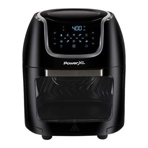 PowerXL Vortex Air Fryer Pro K50701 User manual
