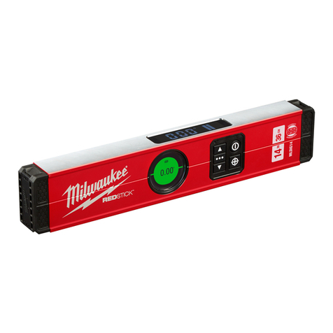 Milwaukee REDSTICK MLDIG14 quick start guide
