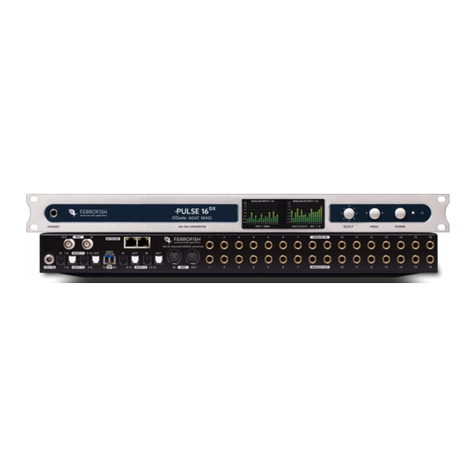Ferrofish PULSE16 DX user guide