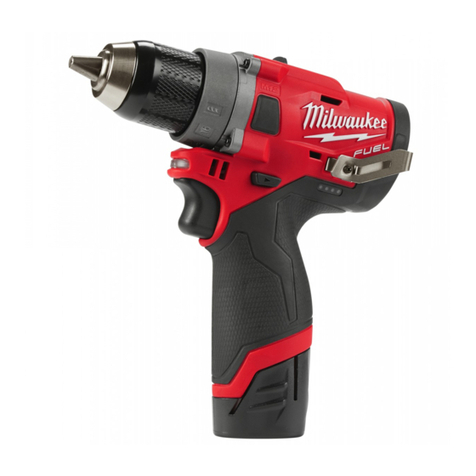Milwaukee M12 FDD Original instructions