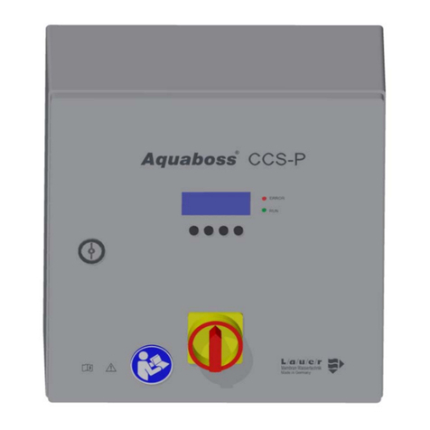 B. Braun Aquaboss CCS User manual