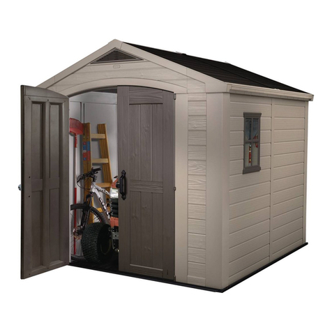 Keter FACTOR 8x8 User manual