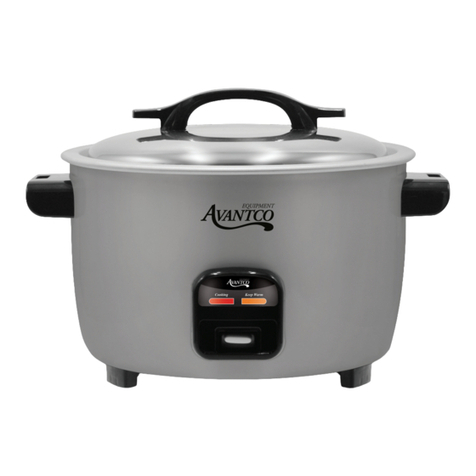 Avantco 177RCA40 User manual