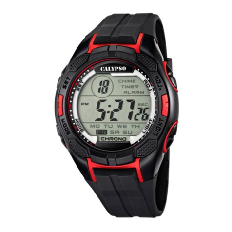 Calypso Watches DIGITAL IKM 0989 instruction manual