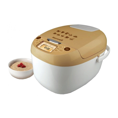 Maxwell MW-3801 BN Manual instruction