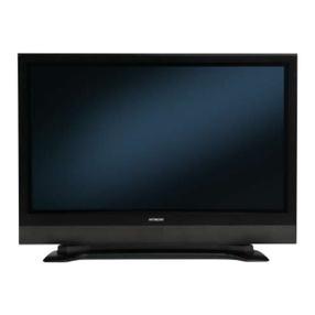 Hitachi 42HDF52 - 42" Plasma TV User manual