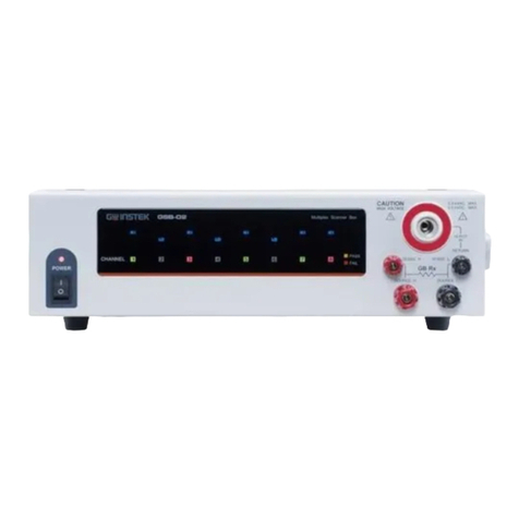 Good Will Instrument GSB-01 quick start guide
