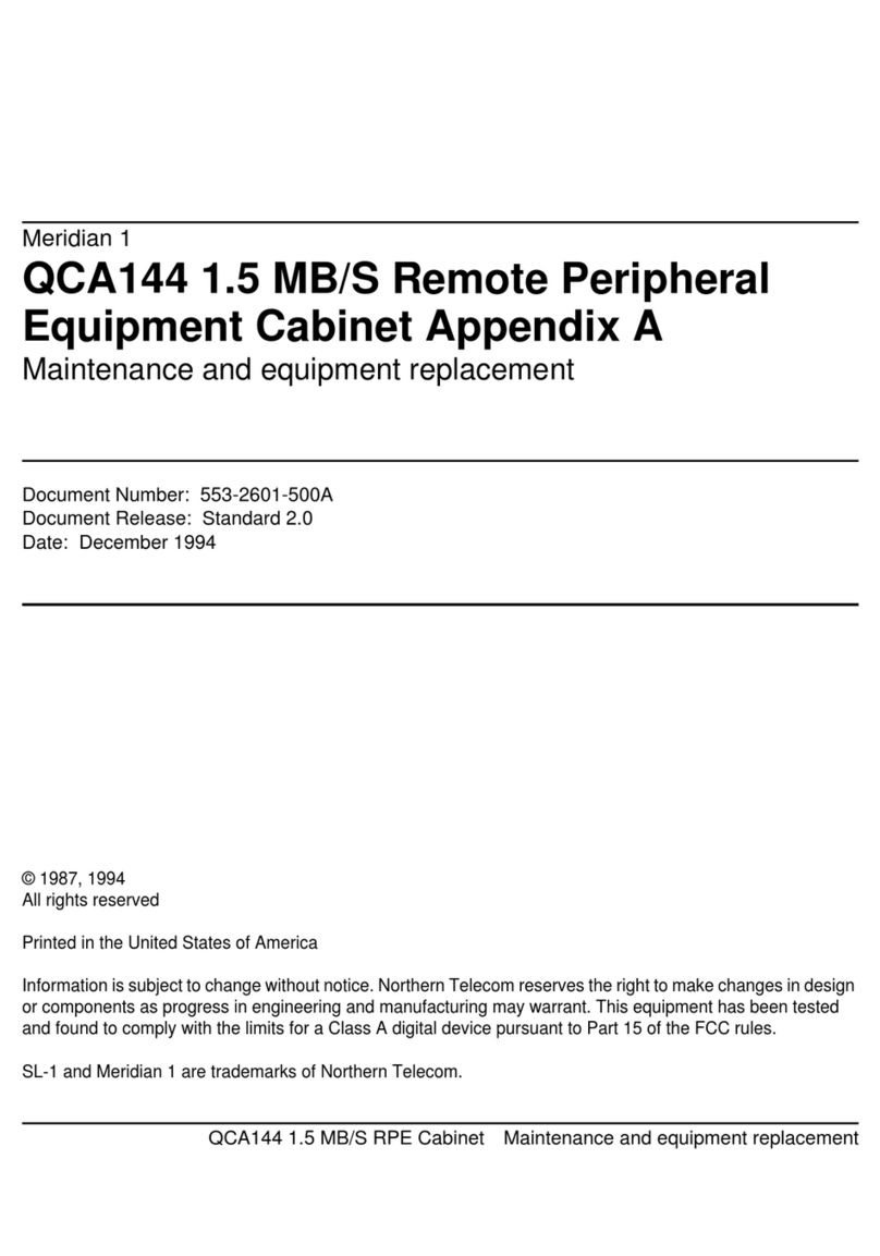 Nortel QUAA3 maintenance