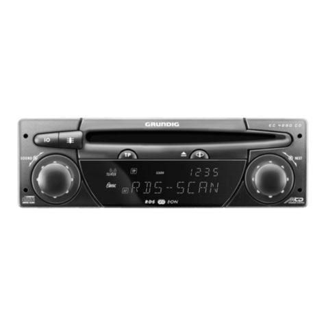Grundig EC 4290 CD User manual