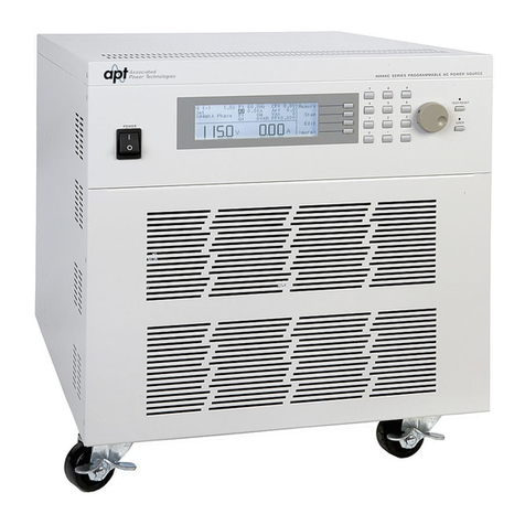 APT 400XAC User manual