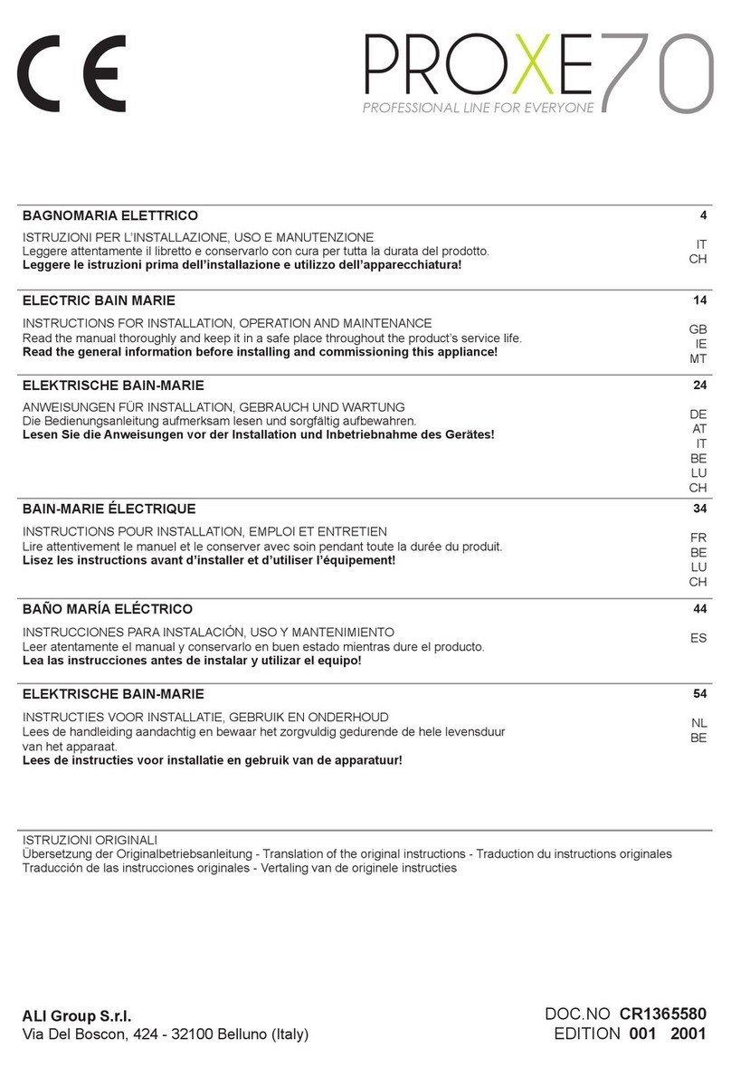 Proxe70 74EBMT Programming manual