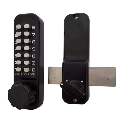 Borglocks BL 2605 MG Pro Configuration guide