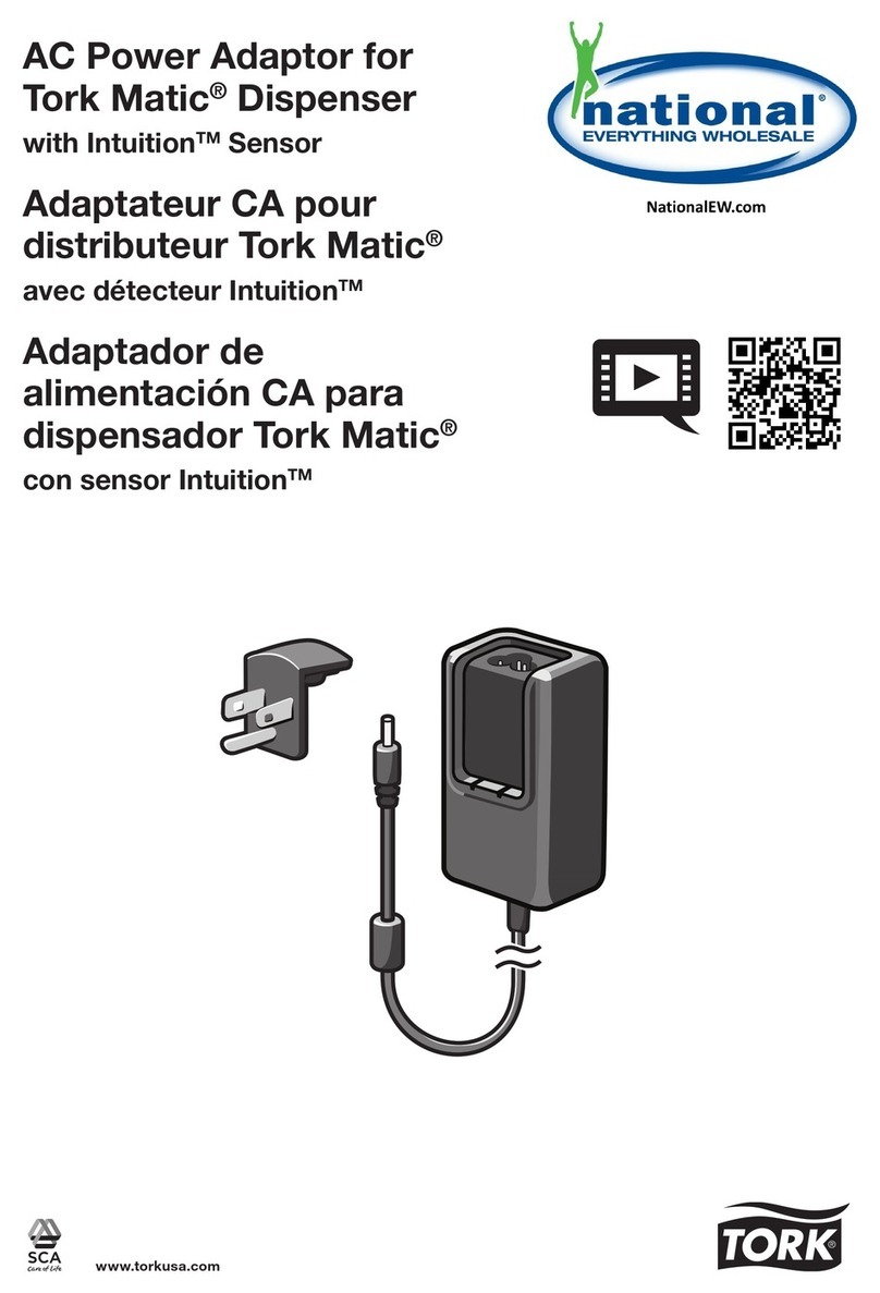 Tork Tork Matik 551102 User manual Tork Tork Matik 551102 User manual