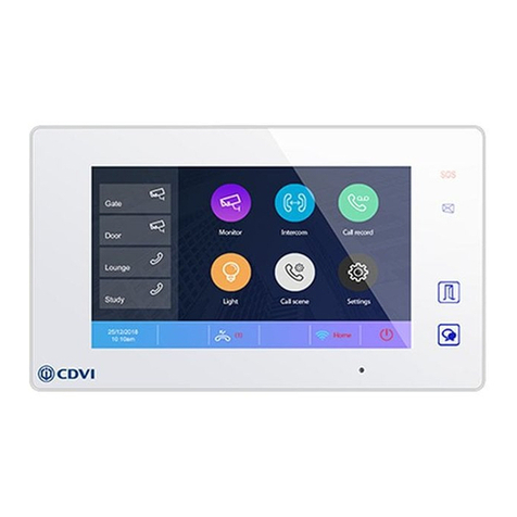 CDVI 2EASY CDV-47DX User manual